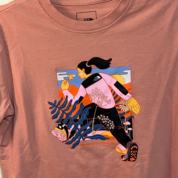 The North Face T-shirt Sz Med - Picture 3 of 8